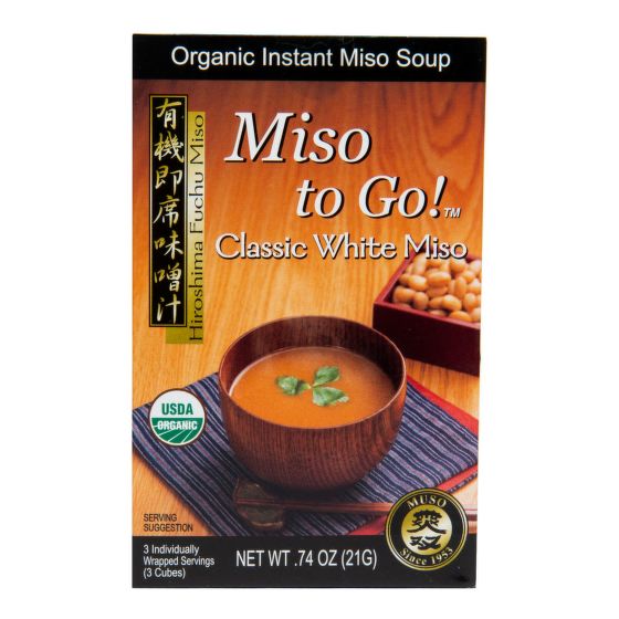 Miso Classic Blend Instant Soup (3x7g) organic 21 g   MUSO