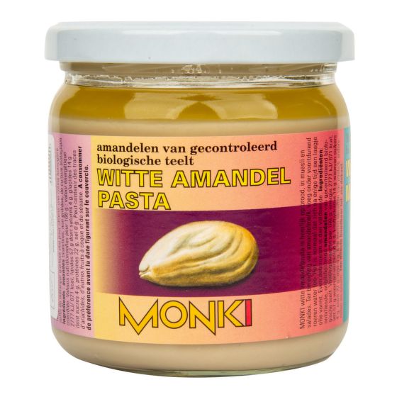 Almond butter organic 330 g   MONKI