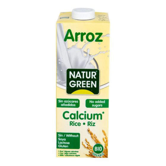 Rice drink with calcium organic 1 l   NATURGREEN