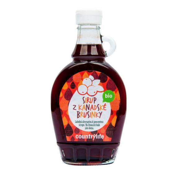 Cranberry Syrup organic 250 ml   COUNTRY LIFE