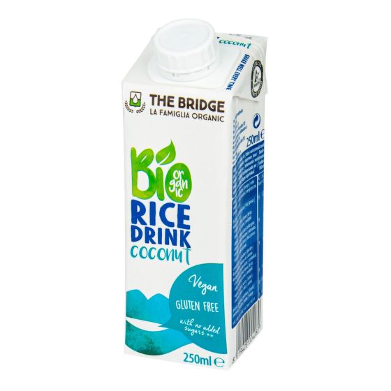 Rice-coconut drink organic 250 ml   THE BRIDGE