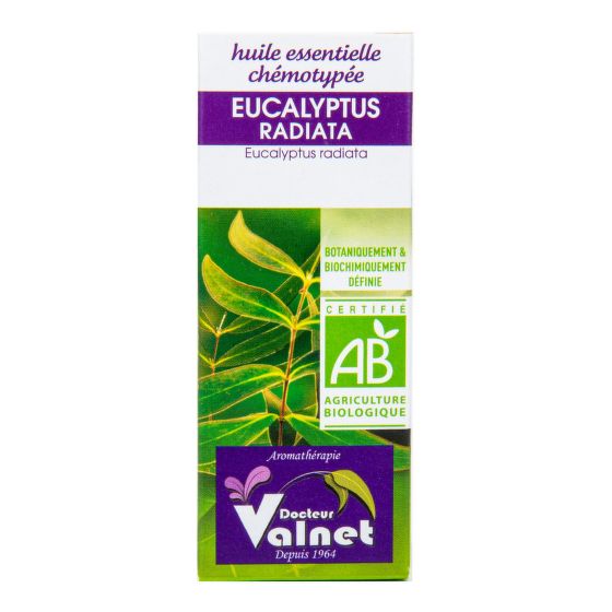 Essential oil Eucalyptus radiata organic 10 ml   DOCTEUR VALNET