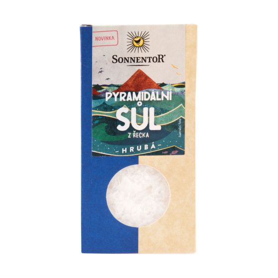 Pyramida salt from Greece coarse 65 g   SONNENTOR