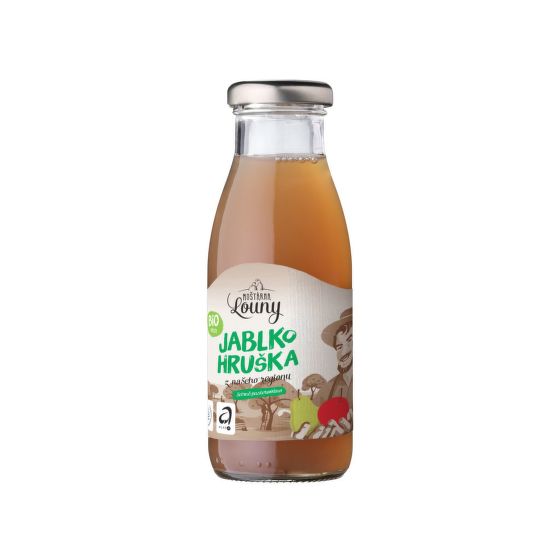 Apple juice/cider with pear organic 250 ml   MOŠTÁRNA LOUNY