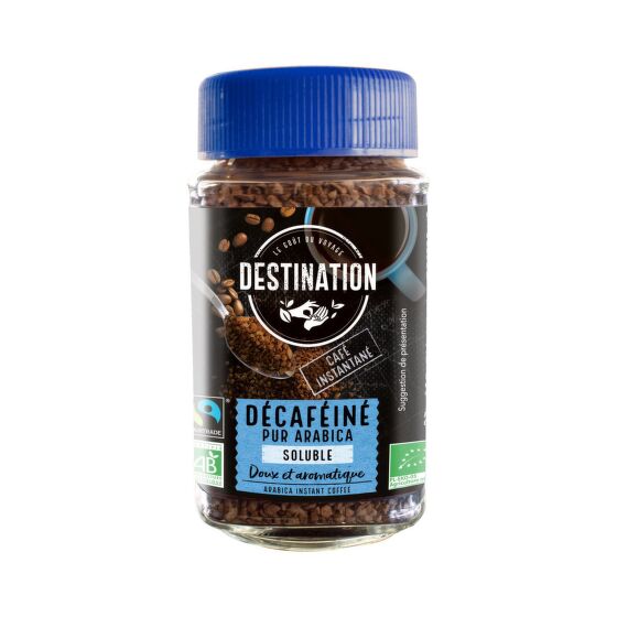 Instant coffee without caffeine organic 100 g   DESTINATION