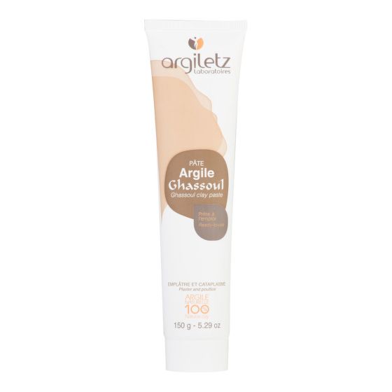 Moroccan clay (ghassoul, lava soil) in a tube of 150 g   ARGILETZ