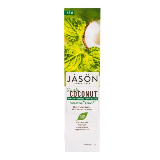 Coconut strengthening toothpaste 119 g   JASON