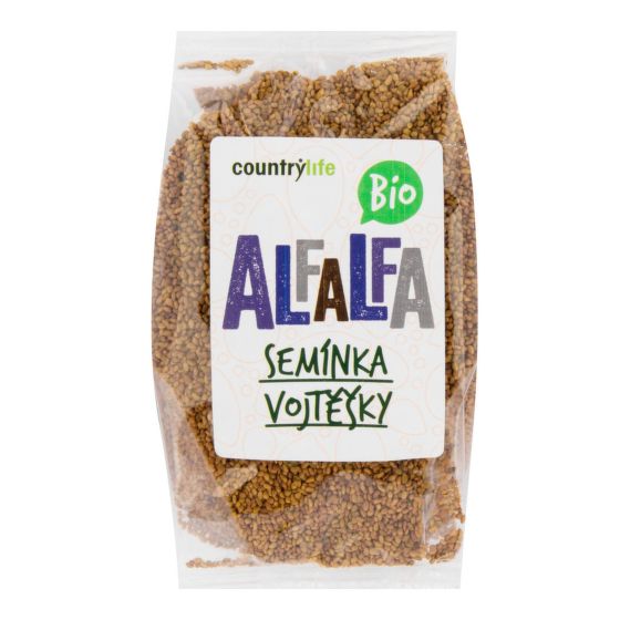 Alfalfa seeds organic 125 g   COUNTRY LIFE