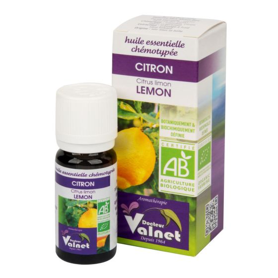 Essential oil Lemon organic 10 ml   DOCTEUR VALNET