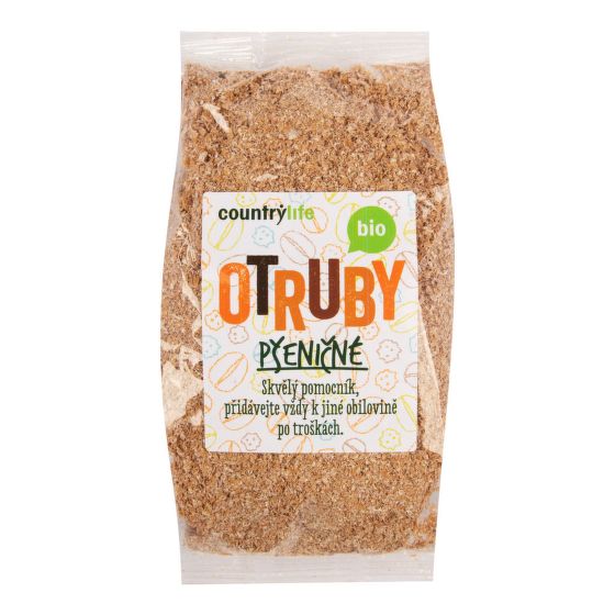Wheat bran organic 300 g   COUNTRY LIFE