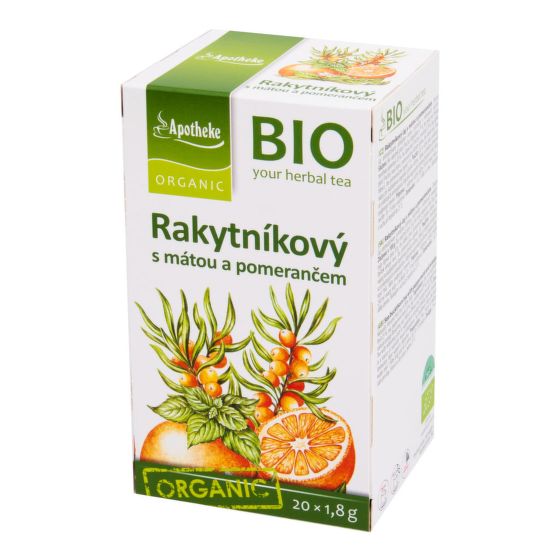 Buckthorn with mint and orange herbal tea organic 36 g   MEDIATE
