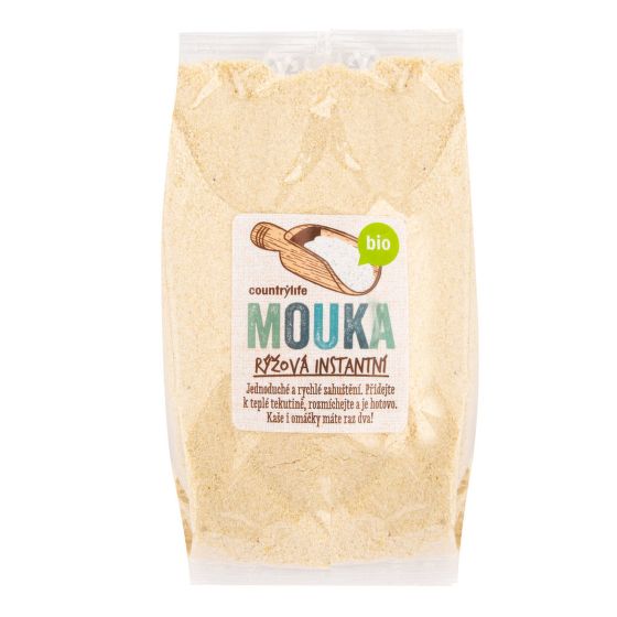 Rice flour wholemeal instant organic 300 g   COUNTRY LIFE
