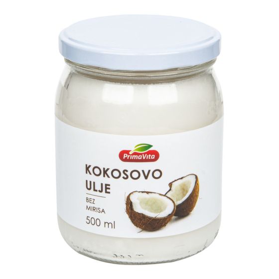 Coconut oil deodorized 500 ml   PRIMAVITA