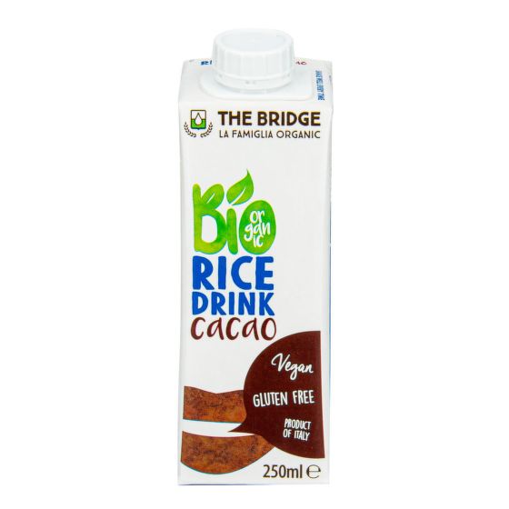 Rice cocoa drink organic 250 ml   THE BRIDGE