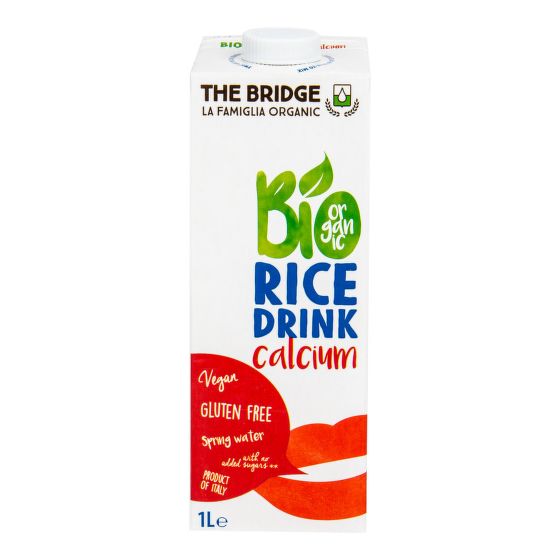 Rice drink calcium organic 1 l   THE BRIDGE