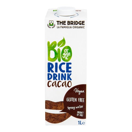 Rice cocoa drink organic 1 l   THE BRIDGE