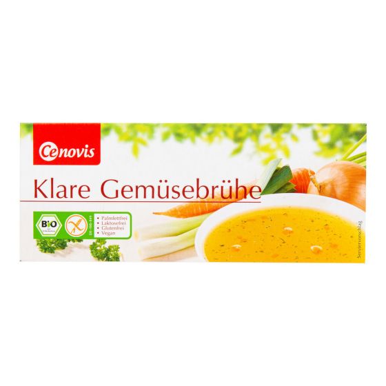 Vegetable bouillon cubes gluten-free organic 126 g   CENOVIC