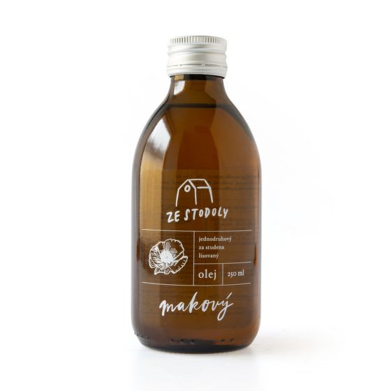 Poppy seed oil 250 ml   ZE STODOLY