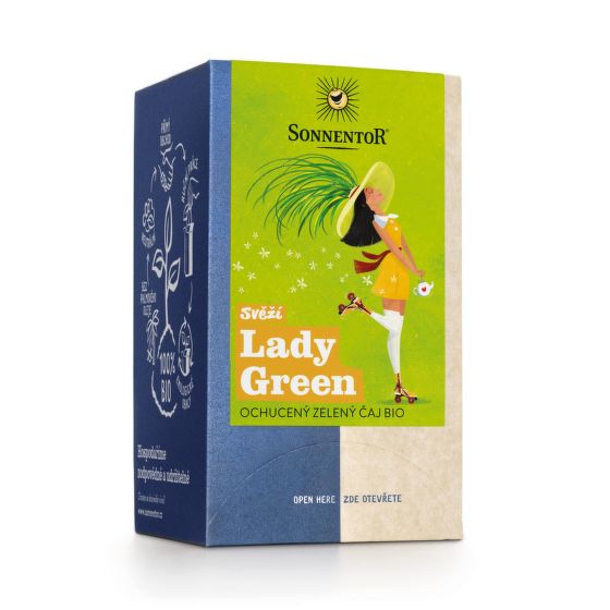 Fresh Lady Green tea organic 21,6 g   SONNENTOR