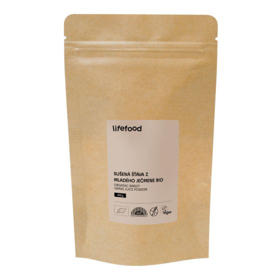 Young barley organic dried juice 150 g   LIFEFOOD
