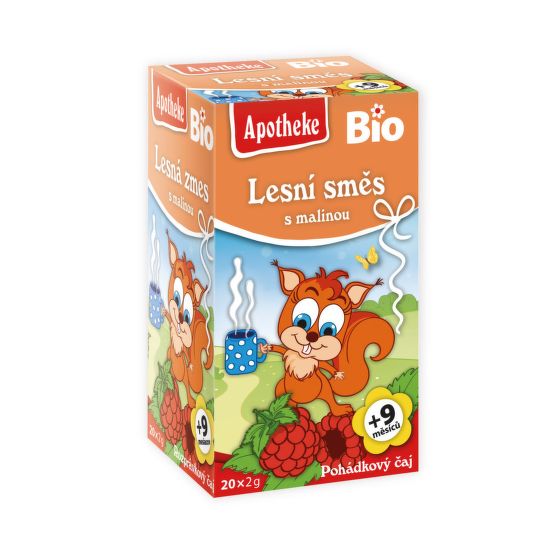 Children's tea Forest mix with raspberry organic 20 bags 40 g   MEDIATE