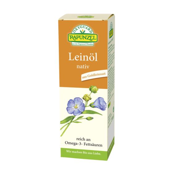 Cold pressed linseed oil organic 250 ml   RAPUNZEL