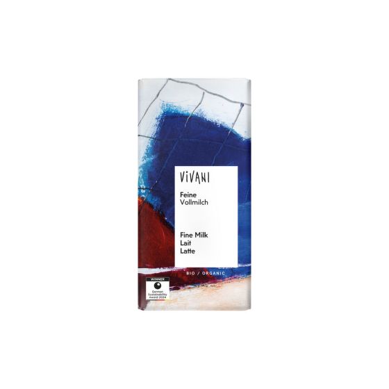 Milk chocolate organic 100 g   VIVANI