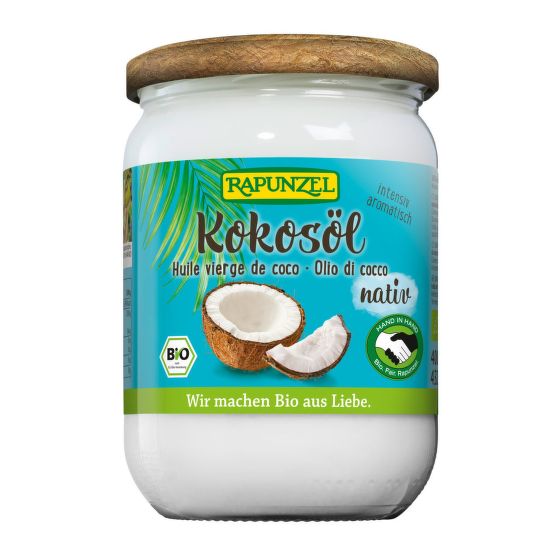 Cold-pressed coconut oil organic 400 g   RAPUNZEL