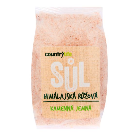 Himalayan salt pink fine 500 g   COUNTRY LIFE