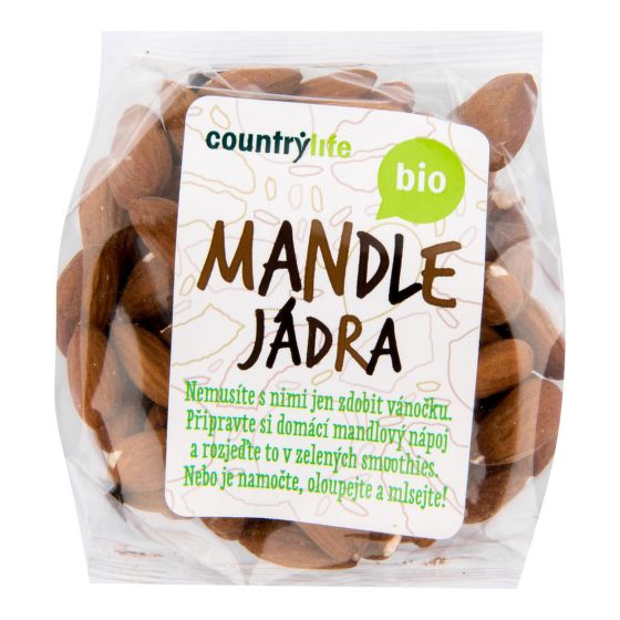 Almonds organic 100 g   COUNTRY LIFE