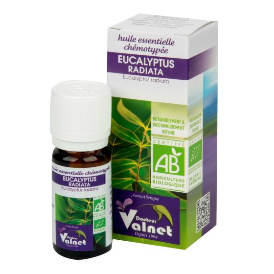 Essential oil Eucalyptus radiata organic 10 ml   DOCTEUR VALNET