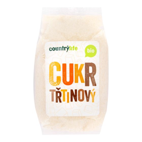 Cane sugar organic 500 g   COUNTRY LIFE