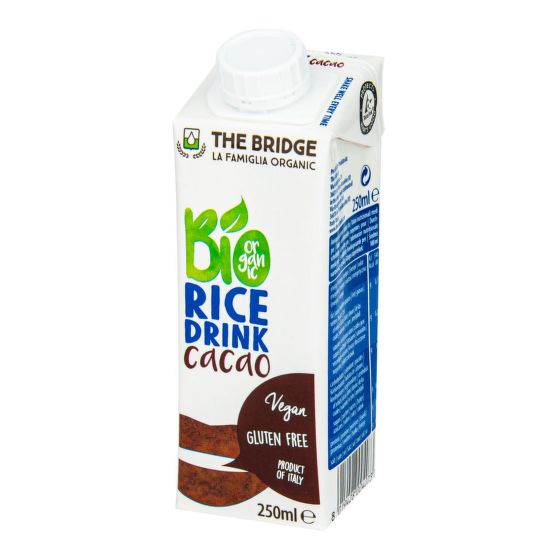Rice cocoa drink organic 250 ml   THE BRIDGE