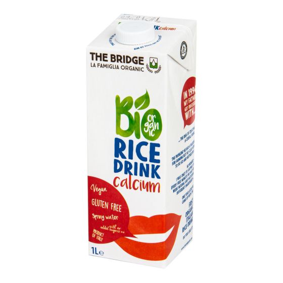 Rice drink calcium organic 1 l   THE BRIDGE