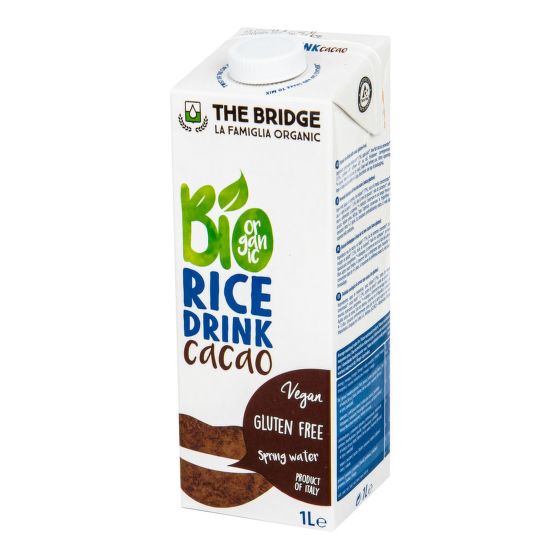 Rice cocoa drink organic 1 l   THE BRIDGE
