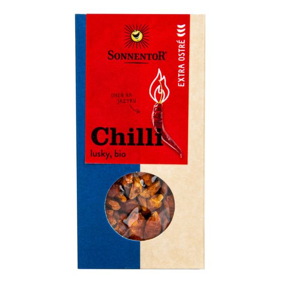 Chili pods whole organic 25 g   SONNENTOR