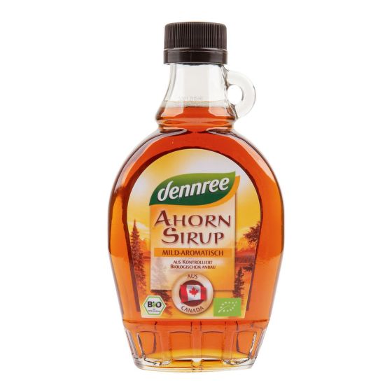 Maple syrup Grade A light organic 250 ml   DENNREE