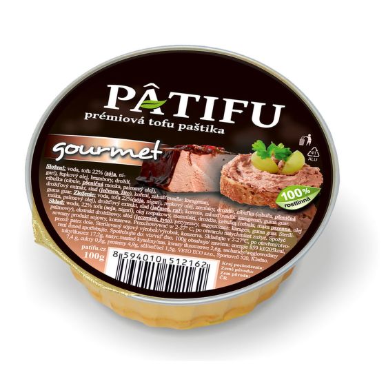 Pâté PATIFU gourmet 100 g   VETO ECO