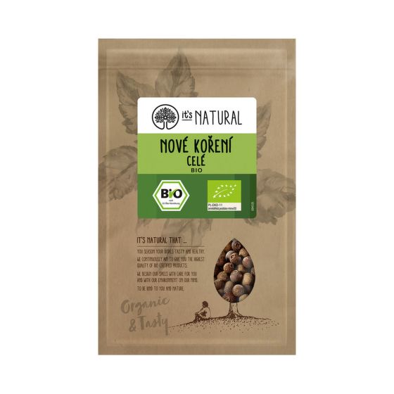 Seasoning allspice whole organic 15 g   IT'S NATURAL