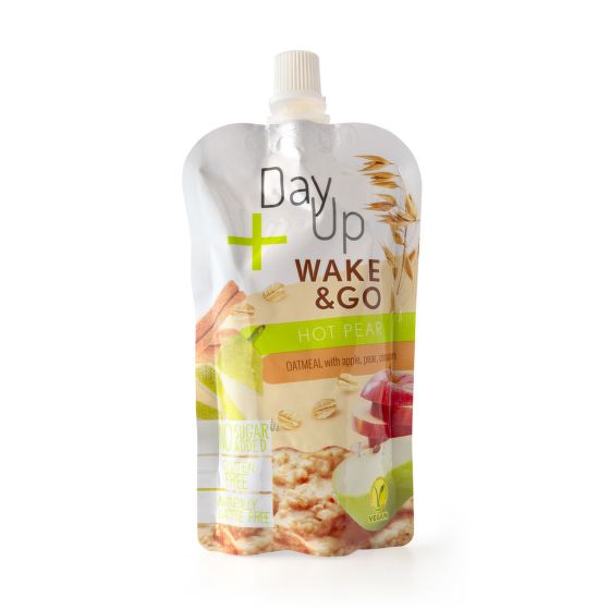 Fruit dessert hot pear and oats - pouch 120 g   DAY UP