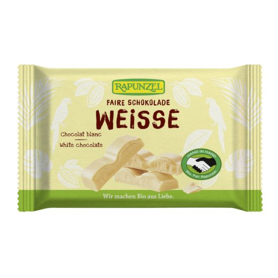 White chocolate organic 100 g   RAPUNZEL