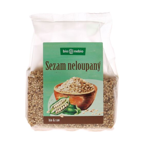 Sesame seeds hulled organic 200 g   BIO NEBIO