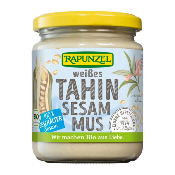 Tahini white sesame paste 100% organic 250 g   RAPUNZEL