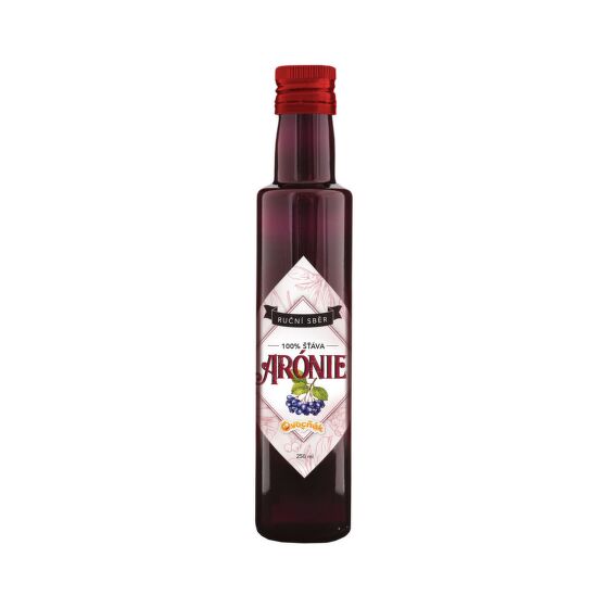 100% Chokeberry juice 250 ml   OVOCŇÁK