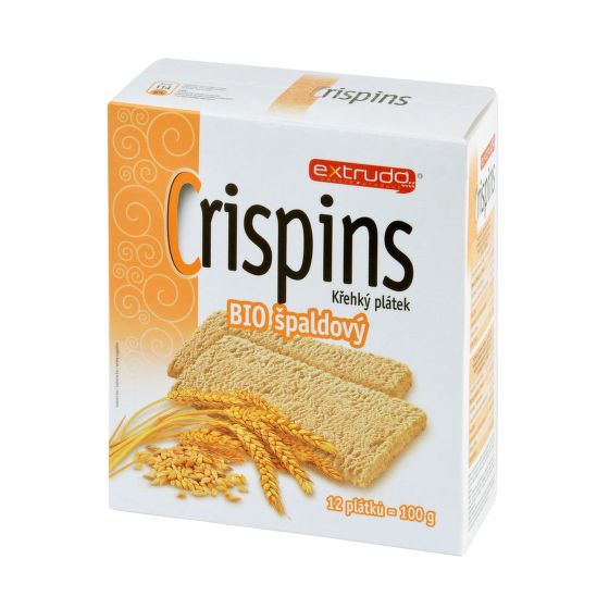 VÝPRODEJ!!!Spelt multigrain crispbread organic 100 g   EXTRUDO  
