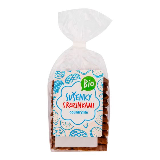 Raisin Cookies organic 230 g   COUNTRY LIFE