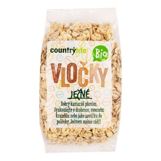 Barley flakes organic 250 g   COUNTRY LIFE
