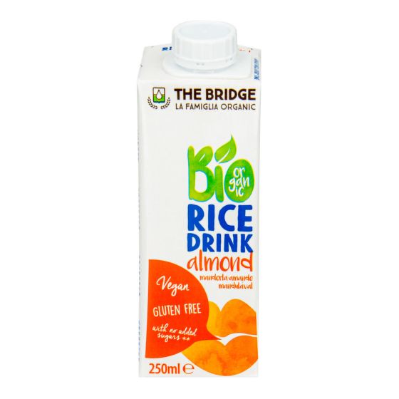 Rice Almond Drink organic 250 ml   THE BRIDGE