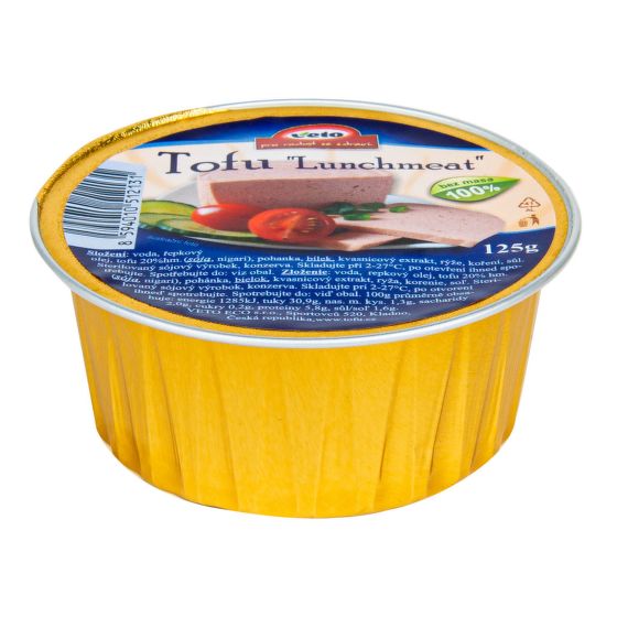 Tofu Lunchmeat 125 g   VETO ECO