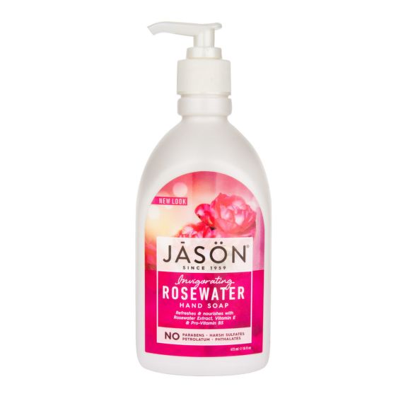 Invigorating Rosewater hand soap 473 ml   JASON